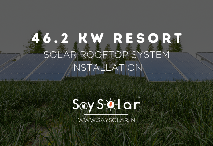 46.2 kW Resort Solar Rooftop System Installation