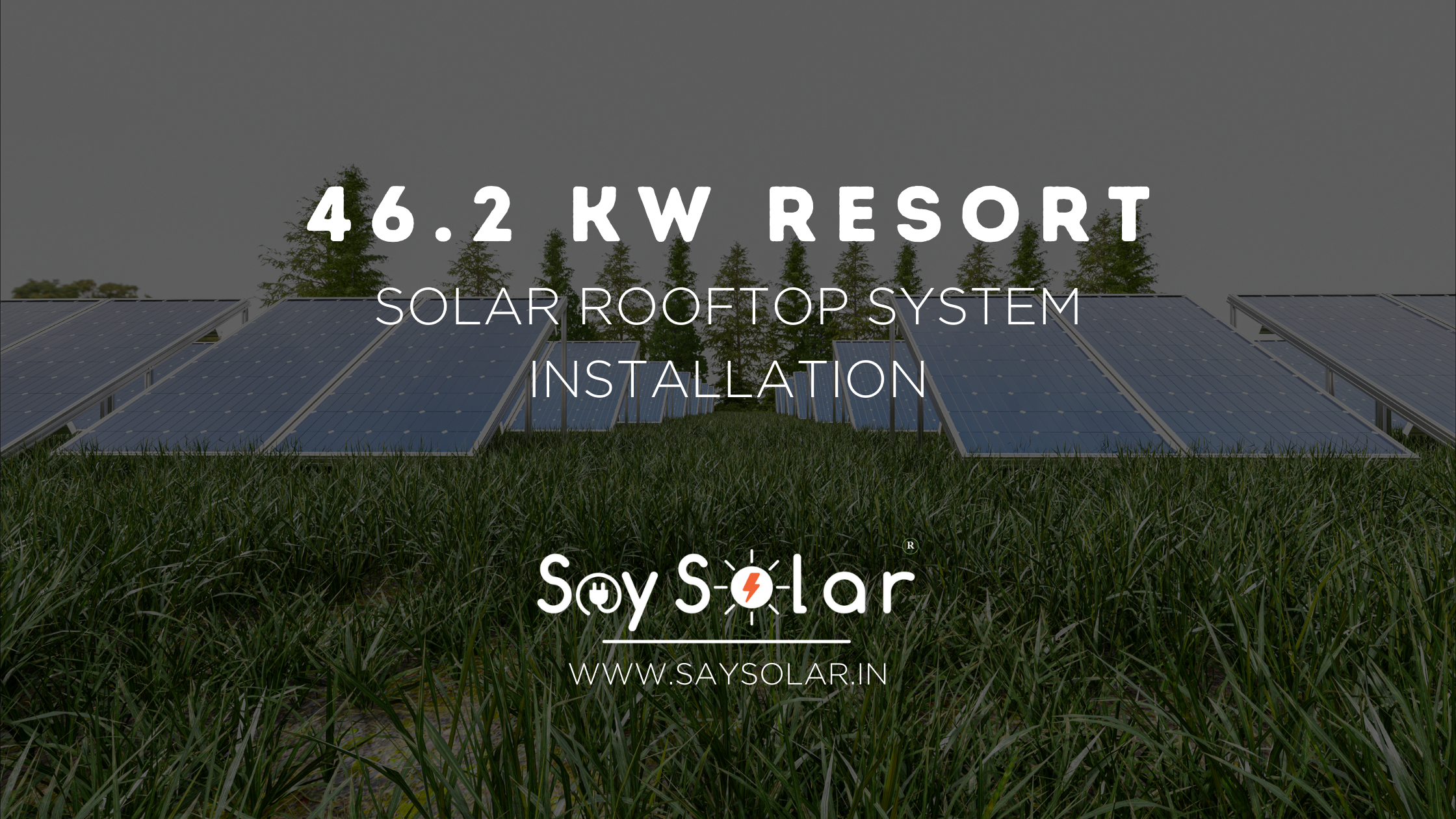 46.2 kW Resort Solar Rooftop System Installation